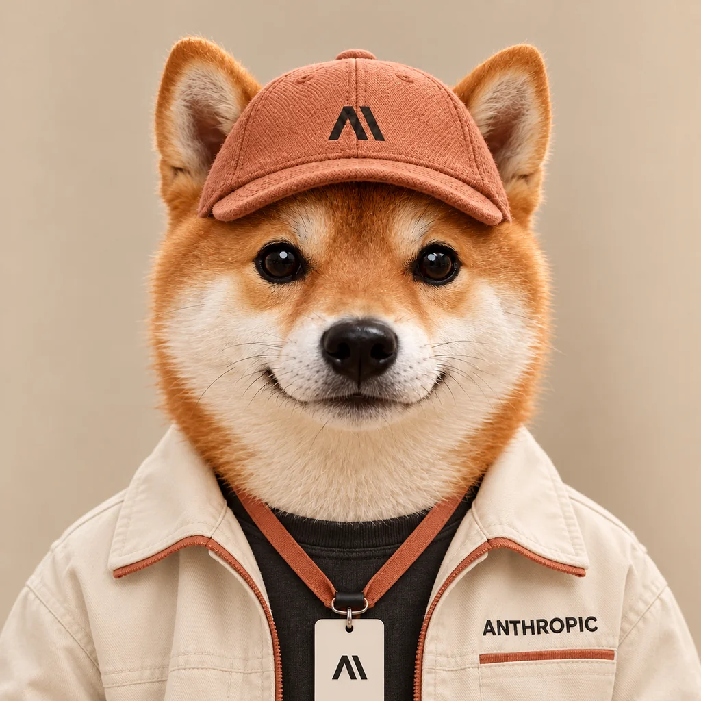 A-cap Shiba sticker